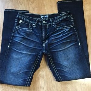 Men’s Salvage Jeans Excellent Condition 32 X 34